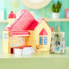 Tile Town Bluey-talo magneettinen rakennussarja 46 osaa - 2
