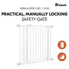 Hauck turvaportti Open N Stop 2 Set +9 cm - 11