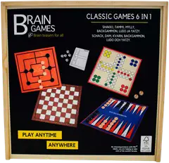 Brain Games Klassikkopelit 6 in 1 - 2