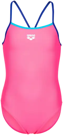 arena lasten uimapuku Light Drop Solid - Shocking Pink-Eyeblush - 10