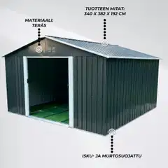 Fornorth pihavarasto, 12.99m2 - 9