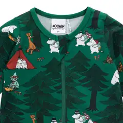 Martinex Muumi vauvojen pyjama Telttailu 588684 - VIHREÄ - 2