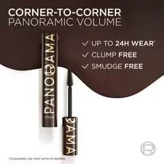 L'Oréal Paris Volume Million Lashes Panorama Chromatic Maskara Brun Leather 9,9 ml - Brun Leather - 4