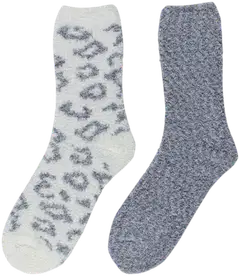 House naisten chenillesukat 214H322605 2-pack - 1
