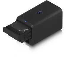 Ubiquiti 2-paikkainen verkkolevyasema 2.5 GbE -liitännällä UNAS-2-B musta - 10