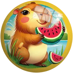 Toyrock Pallo Kapybar 23 Cm - 2