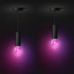 Philips Hue ripustusjohto Lightguide lampuille E27 kannalla musta - 6