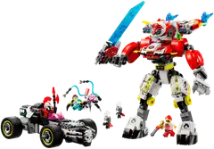 LEGO® DREAMZzz 71497 Cooperin tiikerirobotti ja Zeron hot rod ‑auto - 4