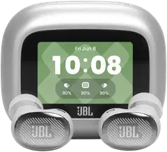 JBL langattomat vastamelunappikuulokkeet Live Buds 4 hopea - 1