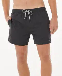 Rip Curl miesten uimashortsit offset daily volley 0F9MBO - BLACK - 1