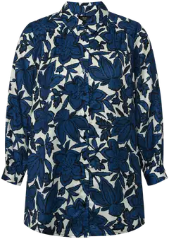 Now Curvy naisten kuosillinen pusero 122417, D-mitoitus - Printet - 1
