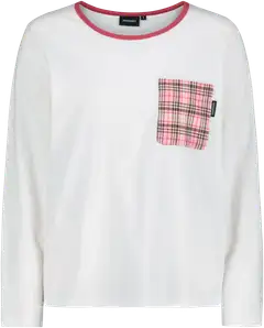 Reino&Aino naisten flanellipyjama Aino - pink check - 2