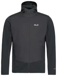 Jack Wolfskin miesten kuoritakki Skyvail - phantom - 1