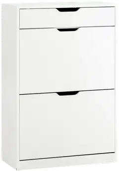 SoBuy kenkäkaappi valkoinen FSR180-W - 3