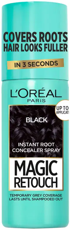 L'Oréal Paris Magic Retouch Black Suihkutettava tyvisävyte 75ml - 1