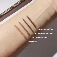 Isadora The Brow Fix 24h Pencil Longwear & Waterproof kulmakynä 03 Medium Brown 0,32 g - 02 Dark Brown - 6