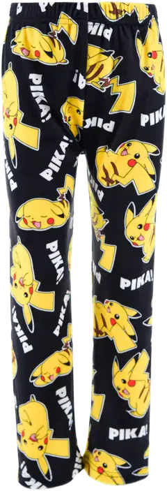 Lasten Pokemon pyjama, hieno supersoft kangas - black - 4