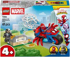 LEGO® Spidey 11206 Spidey jahtaa Rhinoa moottoripyörällään - 3