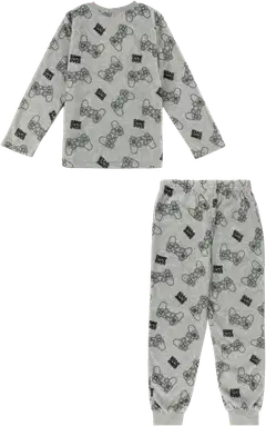 TEX lasten fleecepyjama gamer I292284 - GREY CHINE - 2