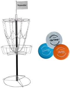 Polardisc starter frisbeegolfkori-setti - 1