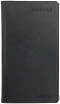 Ajasto taskukalenteri Agenda, musta - 1