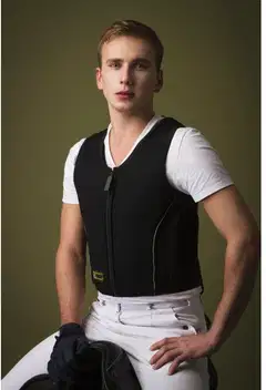 Sir lancelot 3x selkäsuoja - MUSTA - 1