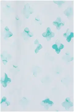 House suihkuverho Rustic tile 180x200 cm aqua - 2