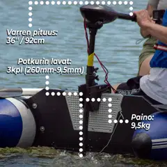 Deep Sea Sähköperämoottori Cruise 55LBS - 5