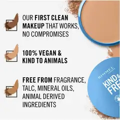 Rimmel Kind & Free Pressed Powder 20 Light 10 g puuteri - 5