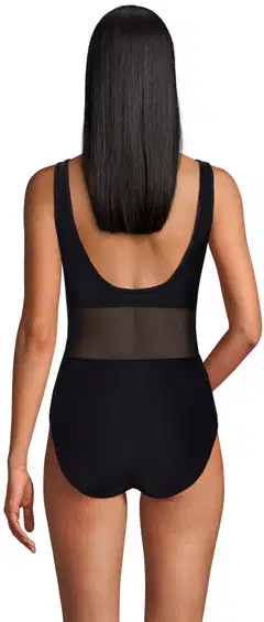 Actuelle naisten uimapuku verkko 215A012615 - BLACK - 3