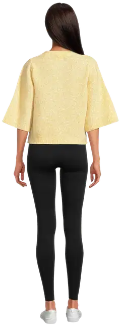 WKLY. naisten villasekoiteneulepusero 213W360130 - Yellow - 4