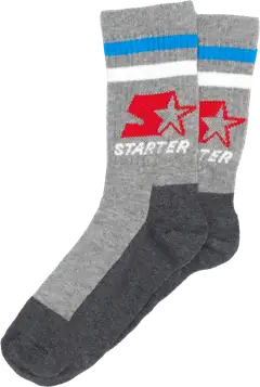 Starter lasten urheilusukat 3-pack - white/black/grey - 3