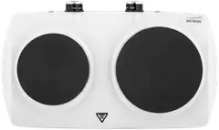 Sencor kaksoiskeittolevy SCP 2253WH-EUE4 valkoinen - 3