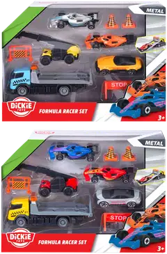 Dickie Toys Go Action-sarjan Formula kilpailut -leikkisetti, 2 erilaista, myydään yksittäin - 2