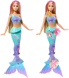 Barbie Blooming Mermaid -Nukke Lila - 6