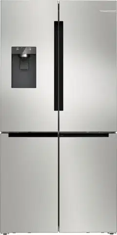 Bosch Serie 6 French door -jääkaappipakastin 4 ovea 183 x 90.5 cm teräs - 1