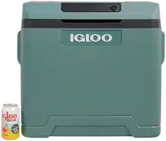 Igloo termosähköinen kylmälaukku pyörillä IE42R ACDC, tilavuus 42l, vihreä - 12