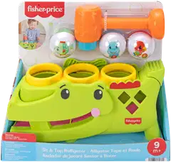 Fisher-Price Tap & Roll Alligator kehittävä lelu - 2