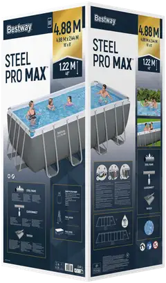 Steel Pro Max uima-allassetti 488 x 244 x 122 cm - 3