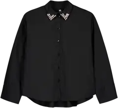 WKLY. naisten juhlapusero 113974-D - BLACK - 1