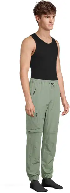 Luode12 miesten retkeilyhousut loose-fit 204L112668 - Oil Green - 4