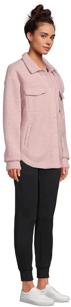 Danskin naisten sherpa-paitatakki DCA2607A - Burnished Lilac - 4