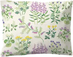 Finlayson tyynyliina Joutomaa 50X60 l.valk/vihreä - 1