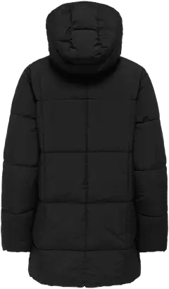 JDY naisten hupullinen puffer toppatakki Jdywonder - BLACK - 2