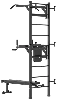 React Puolapuut/kuntotorni Metallinen Musta - 4