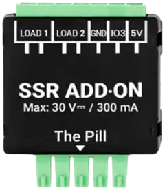 SSR Add-on (Accessory for The Pill by Shelly) - SSR-lisäosa The Pill -laitteelle, 30 V/300 mA - 1