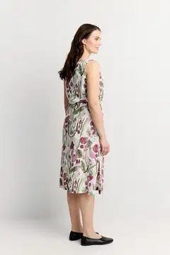 Finlayson naisten pellavamekko Kumpula - Multicolor - 4