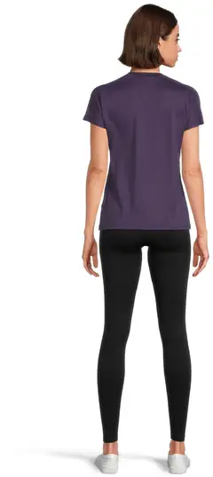 adidas naisten lyhythihainen treenipaita JY2178 - AURORA PLUM - 3