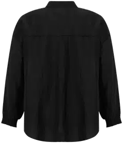 Now Curvy naisten paitapusero kukkakoristeella, D-mitoitus - Black - 2