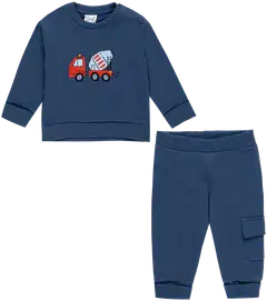 Ciraf vauvojen collegesetti Työmaa 250B262919 - Vintage Indigo - 1